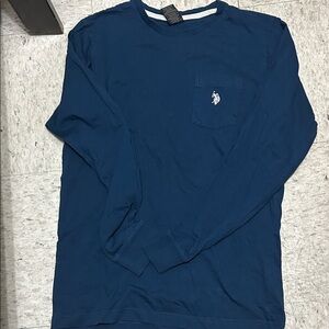 Polo Ralph Lauren Classic Men's Long Sleeve Shirt in Deep Blue